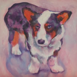 Corgie Painting